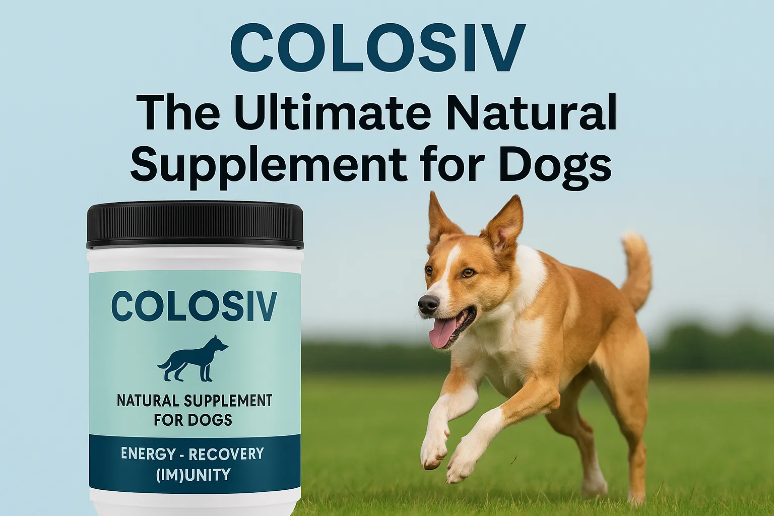 COLOSIV - The Ultimate Natural Supplement for Dogs