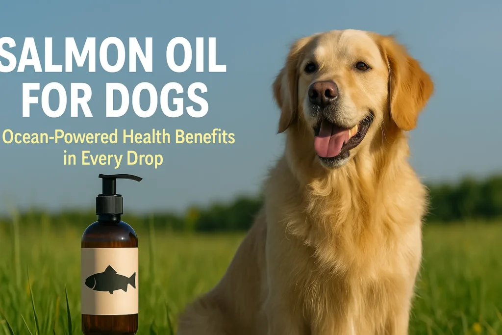 Salmon Oil for Dogs Ocean-Powered Health Benefits in Every Drop